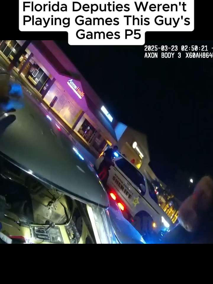 Florida Deputies Weren't Playing Games This Guy's Games