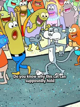 A cat who held his breath underwater for 20 years#spongebob #foryou #cartoon #funnyvideos 