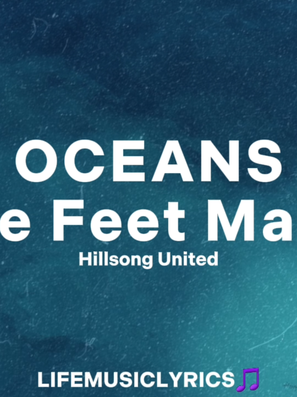 OCEANS (Where Feet May Fail) - Hillsong United #oceans #oceanswherefeetmayfail #wherefeetmayfail #hillsongunited #oceanshillsong #fyp #foryoupage #lifemusiclyrics🎵 #hillsongworship #hillsongmusic #worshipsonglyrics #worshipsong #🙏🙏🙏 #god #godbless #jesuslovesyou #jesuschrist #musiclyrics 