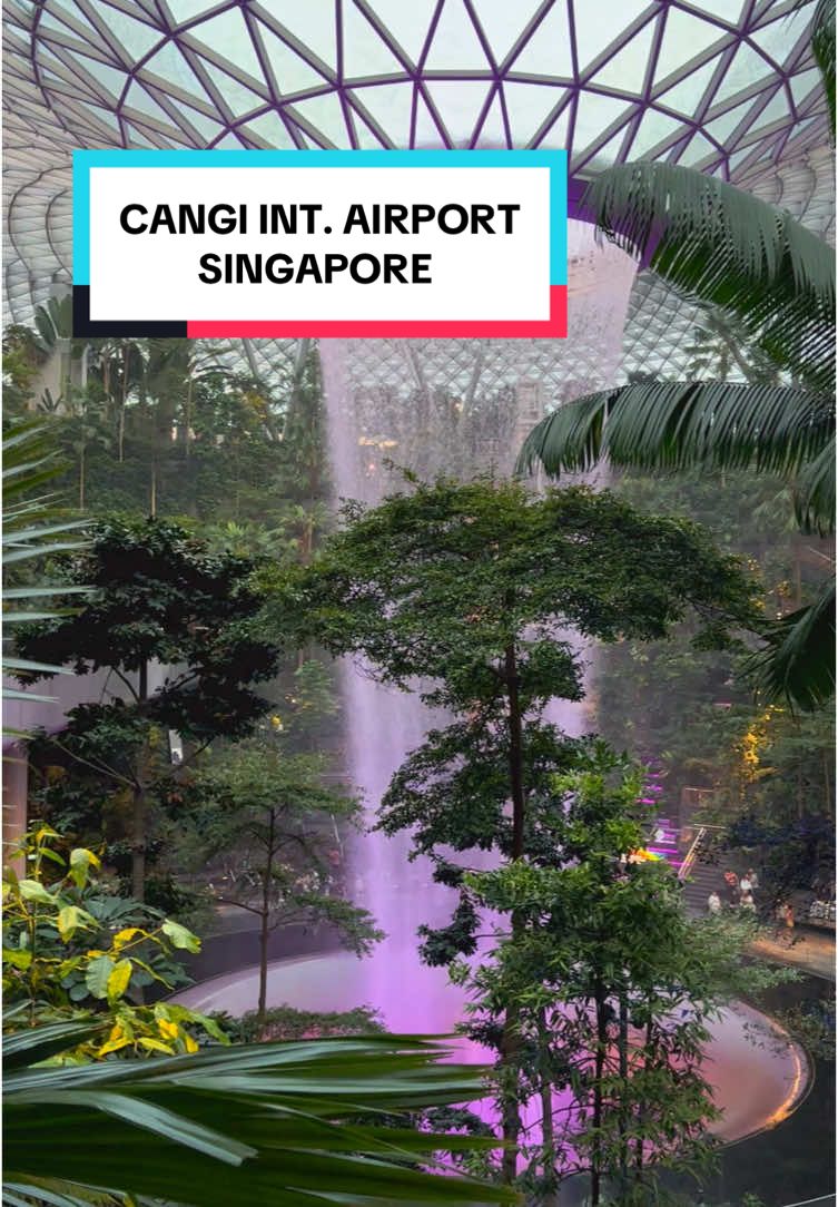 Welcome to Singapore bandara terbaik nomer 1 di Dunia #changiairport #Singapore #jewelsingapore 