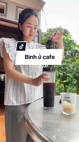 Cafe ủ lạnh cho ông bà nào thích uống cafe hơi loãng nha #cogaibancafe #cafeulanh #cafecoldbrew #binhucoldbrew #binhucafe  @Cô Gái Bán Cafe 