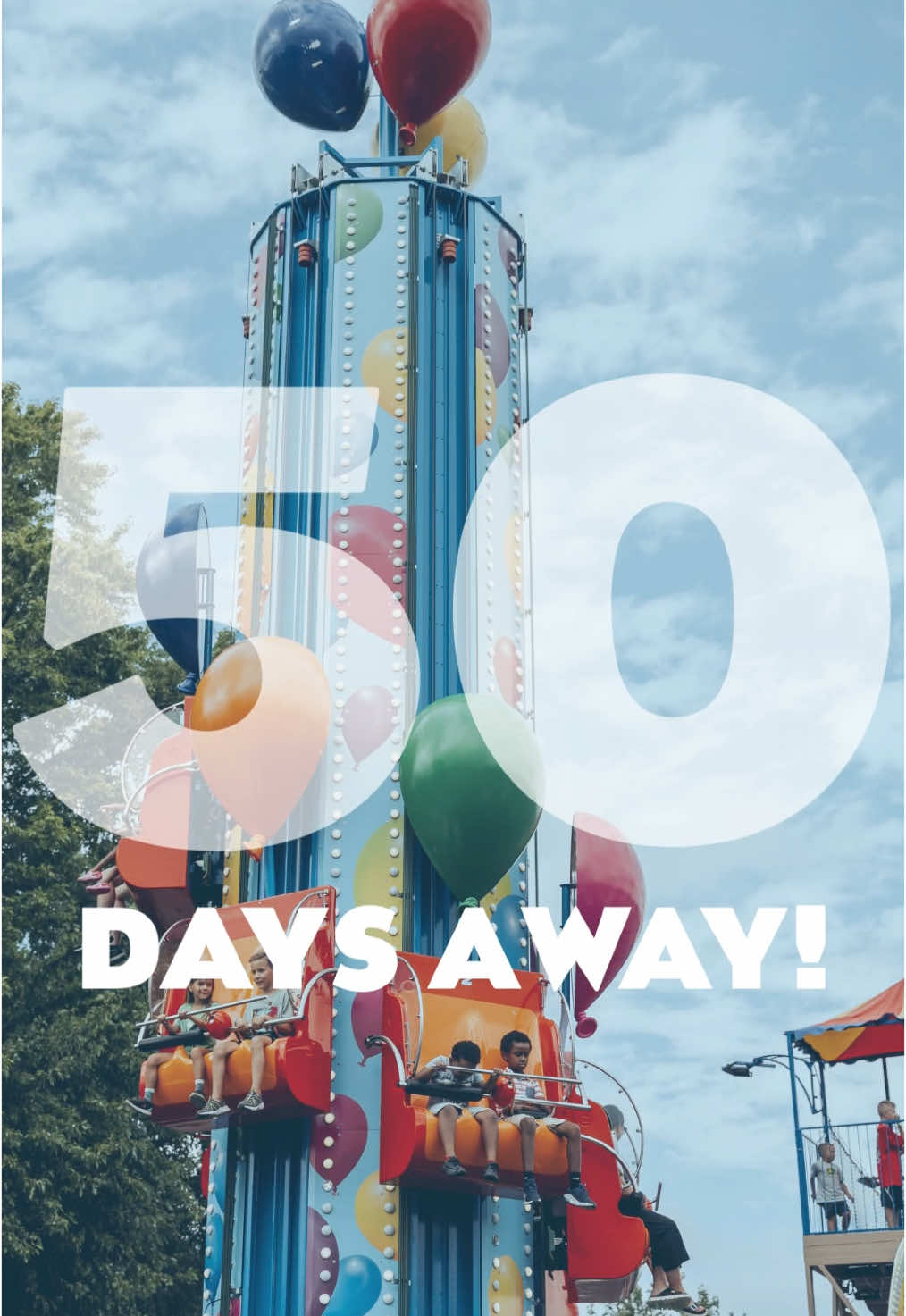 Just 50 more days until the Great Minnesota Get-Together, see you then! 🥳 Comment what you are most excited for! 🍪🐐🎢🎟️ #mnstatefair #countdown #summerfun