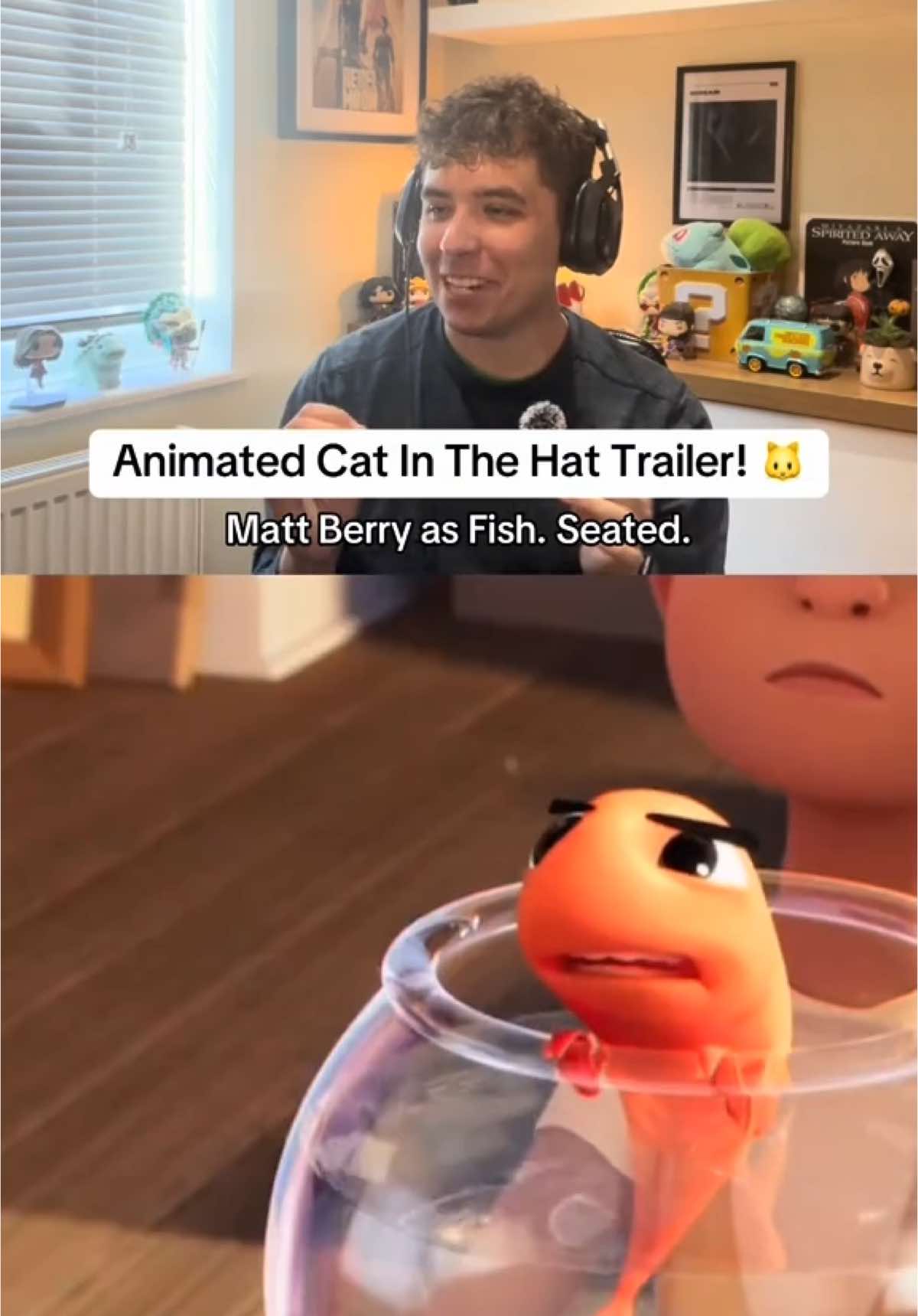 Cat In The Hat Animated Trailer! ⚠️ #filmtok #catinthehat #animatedcatinthehat #mattberryfish 