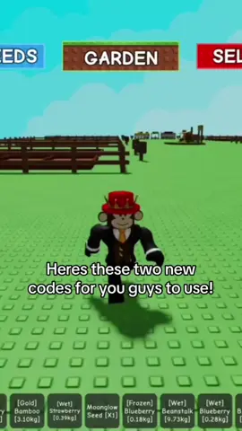Here’s some few codes! Redeem them while u still can! #growagarden #gag #roblox 