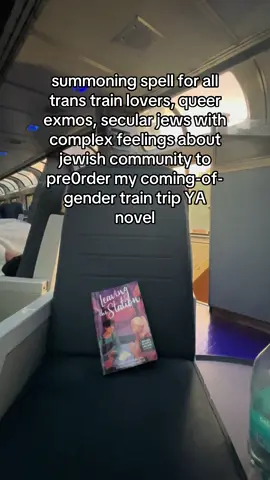 for good luck you should check the l!nk in mi bi@ to pre0rder (i love writing in runes) #leavingthestation #amtrak #exmo #transbooktok