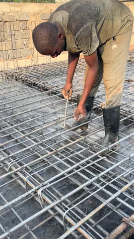 Binding rebars #construction #dreamhome #structure #architecture #building #kenya #slab