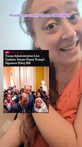 Working-Class Americans (MAGA voters included) were thrown under the bus today. Trump owns everything that's about to happen to this country.  #bigbeautifulbill #obbb #breakingnews #news #usa #america #wtf #trending #unitedstates #fyp 