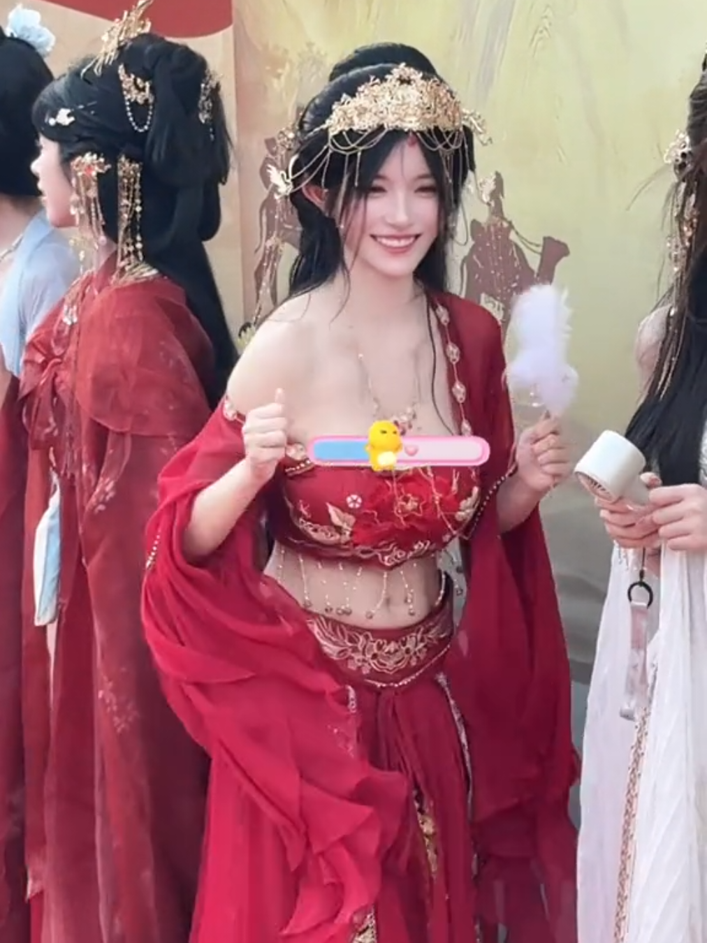 是在跳这首吧? #大展宏图 #古装 #cosplay 