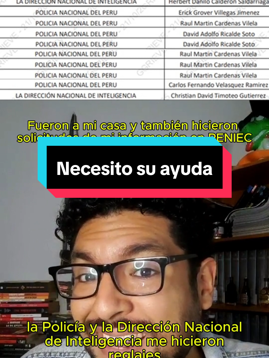 Necesito su ayuda. #jorgecalmet #rafaellopezaliaga #ayuda 