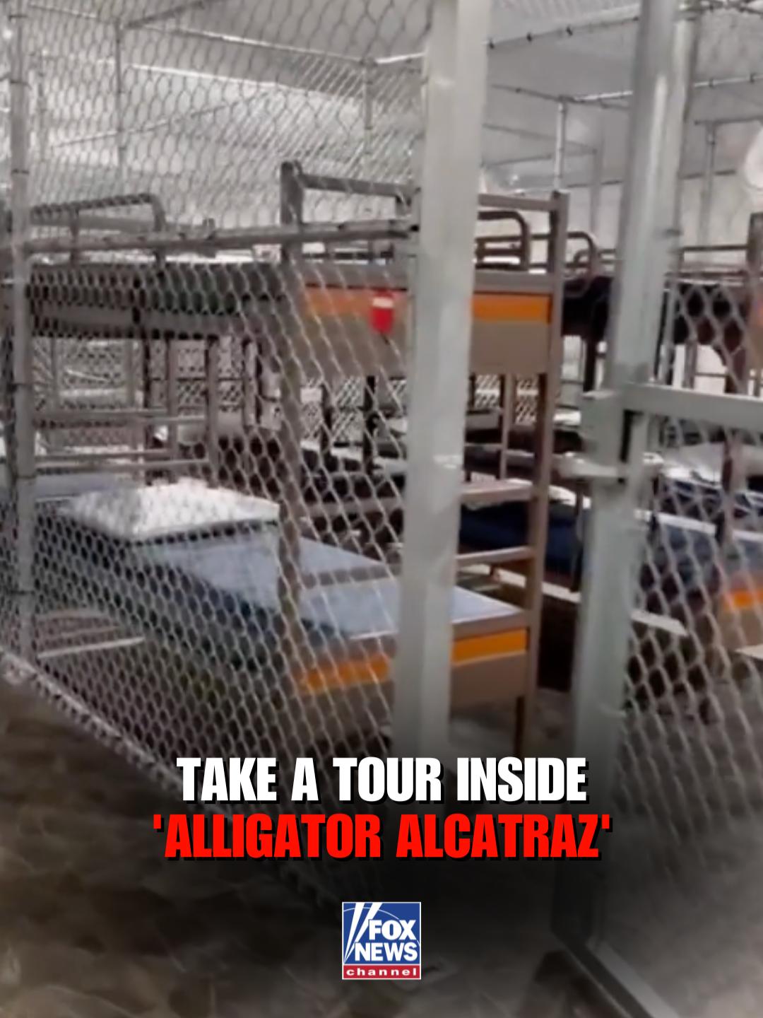 WATCH: Take a look inside the newest migrant detention center, 