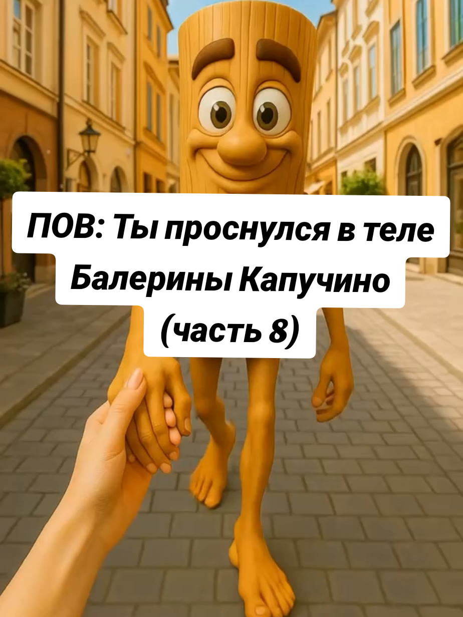Ты проснулся в теле Балерины Капучино (часть 8) #истории #итальянскиеживотные #мем #трогательно #капучинибалерини  #тунтунсаур #тунтунтун 