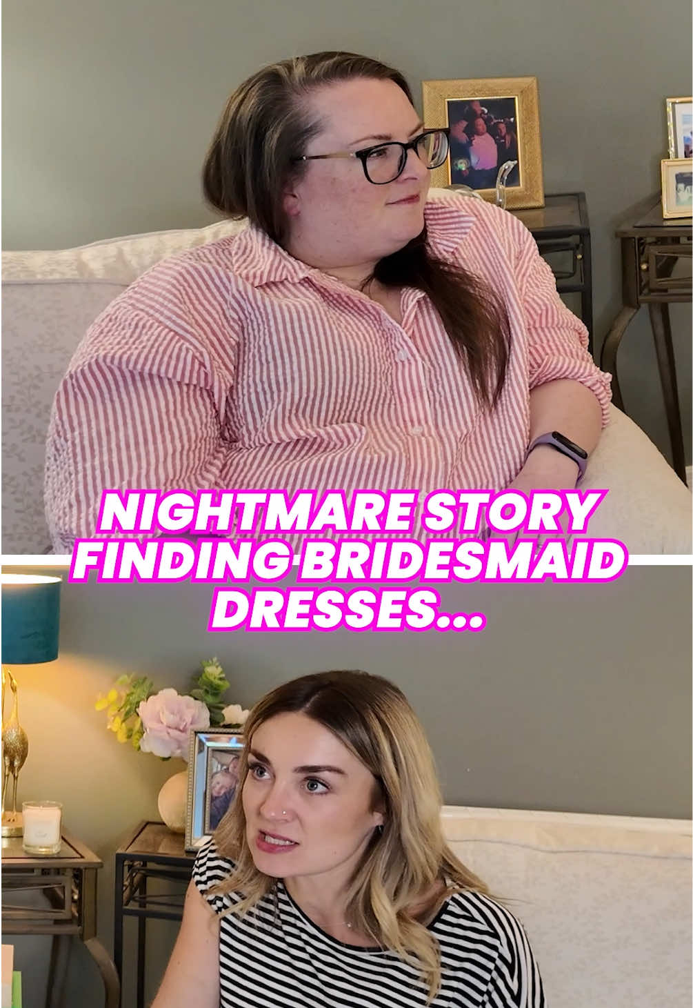 Bridesmaids Dress FAIL 👗 😆  Measures ourselves ✔️  Ordered the dresses ✔️  They didn’t fit ❌  #wgtmpodcast #podcast #friends #relatable #realtalk #weddingfail #bridesmaid #weddings 