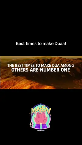 Best times to make duaa! #islam #islamic_video #islamicreminder #muslim #duaa #Allah #subhanallah #alhamdulillah #allahuakbar #dhikr #fyp #fypシ #fypシ゚viral #fypage 