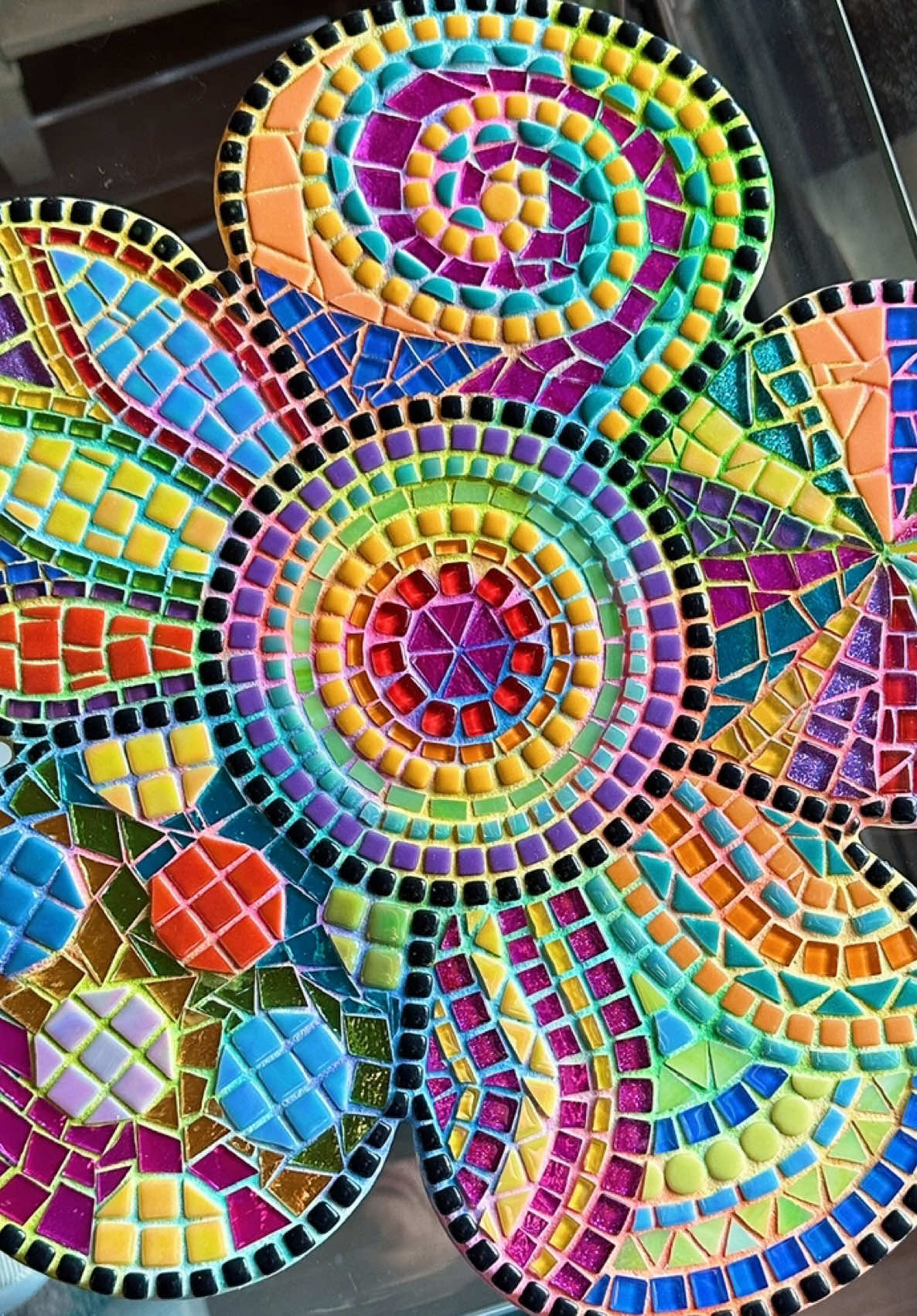 ✨happy national mosaic day! place an order on the website today and get a FREE mystery mosaic sticker!✨ #zenspiredesigns #SmallBusiness #mosaicart #satisfying #oddlysatisfying #mosaic #mosaictiles #grout #groutcolor #groutmockup #mosaicproject #newproject