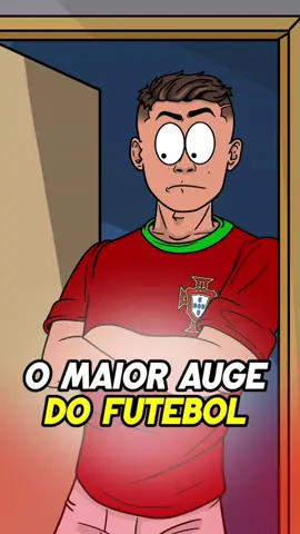 O MAIOR AUGE DO FUTEBOL? 🇵🇹👑 . #cristiano #messi #neymar #futebol  #animação #humor 