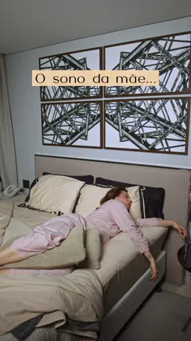 Menina, juro que meu sono é leve 🤣 #maternidade #maternidadereal #mae #maedemenino 
