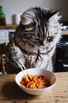 😹🔥 Gatinho Corajoso Enfrenta o Macarrão Mais Picante do Mundo! 🍝🌶️ Esse gatinho achou que estava pronto para tudo... até experimentar o macarrão mais picante da casa! 😂 A reação dele vai te fazer chorar de rir! Será que ele sobrevive ao desafio ou pede leite desesperado? 🥵🐱 Dê o play, curta e compartilhe com aquele amigo que também ama pimenta! 🍽️🔥 #GatoVsPimenta #DesafioApimentado #HumorFelino #MacarrãoPicante #GatinhoEngraçado #VídeoEngraçado #FofuraComPimenta #ReaçãoEngraçada #DesafioDoMacarrão #ViralEngraçado #GatoFamoso #CompartilhaAí