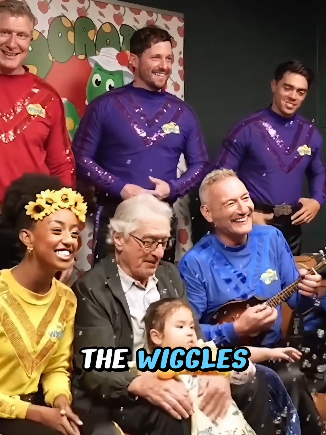 See Robert De Niro MEET The Wiggles w/ 2-Year-Old Daughter . . #robertdeniro #hollywood #trending #viralvideo 