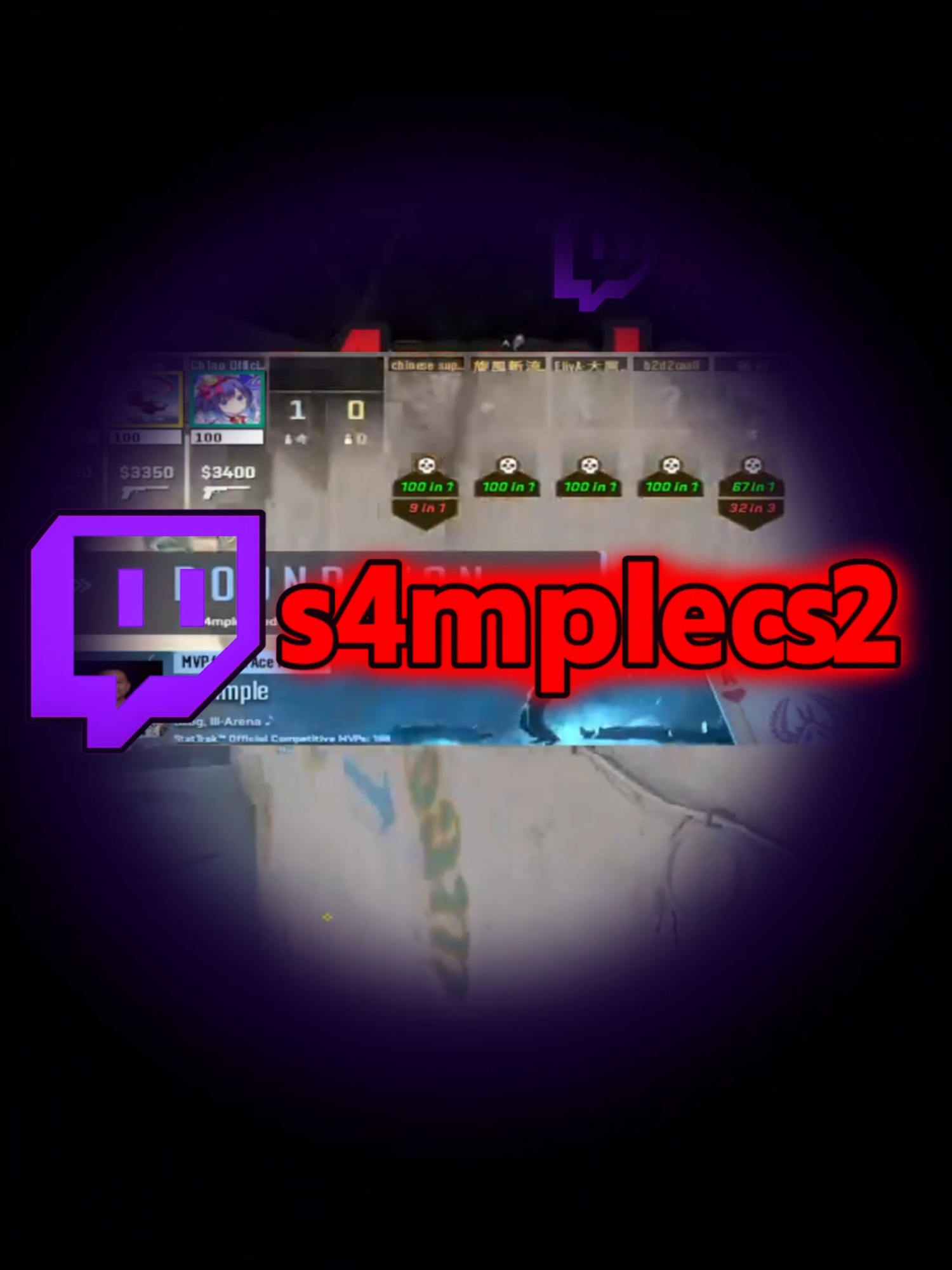 USP-S 5 HEADS USP-S HEADSHOTS ACE WITH 4 ONE TAPS #gaming #gamer #streamhighlights #cs2 #counterstrike2 #fyp #foryou #ClipOfTheDay #s4mplecs2 #S4mplePlays #twitchhighlights #streamerlife #twitch