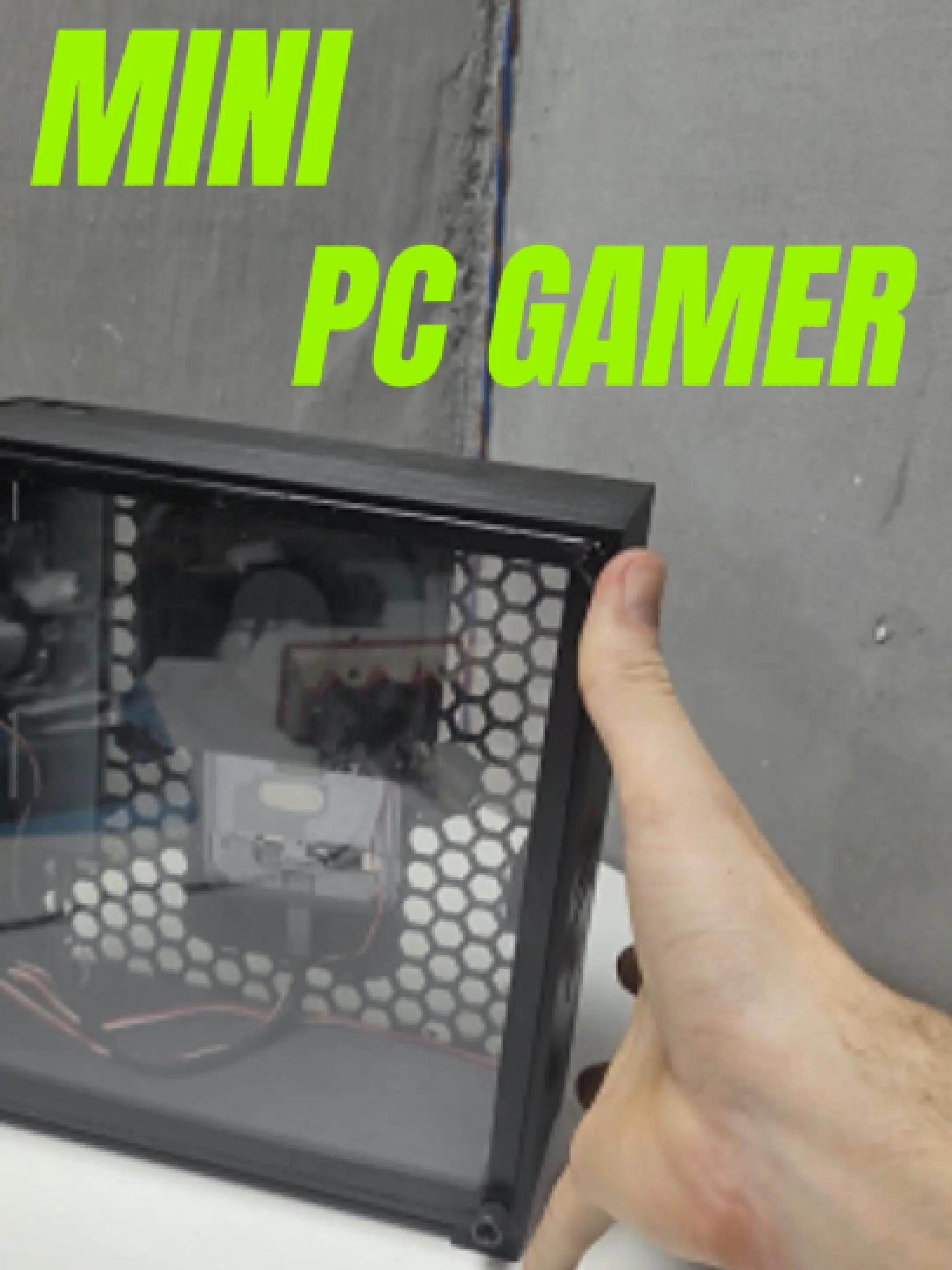 FIZEMOS UM MINI PC GAMER!🔥 @crealitybr @3dlab_brasil  #modification #celular #minipc