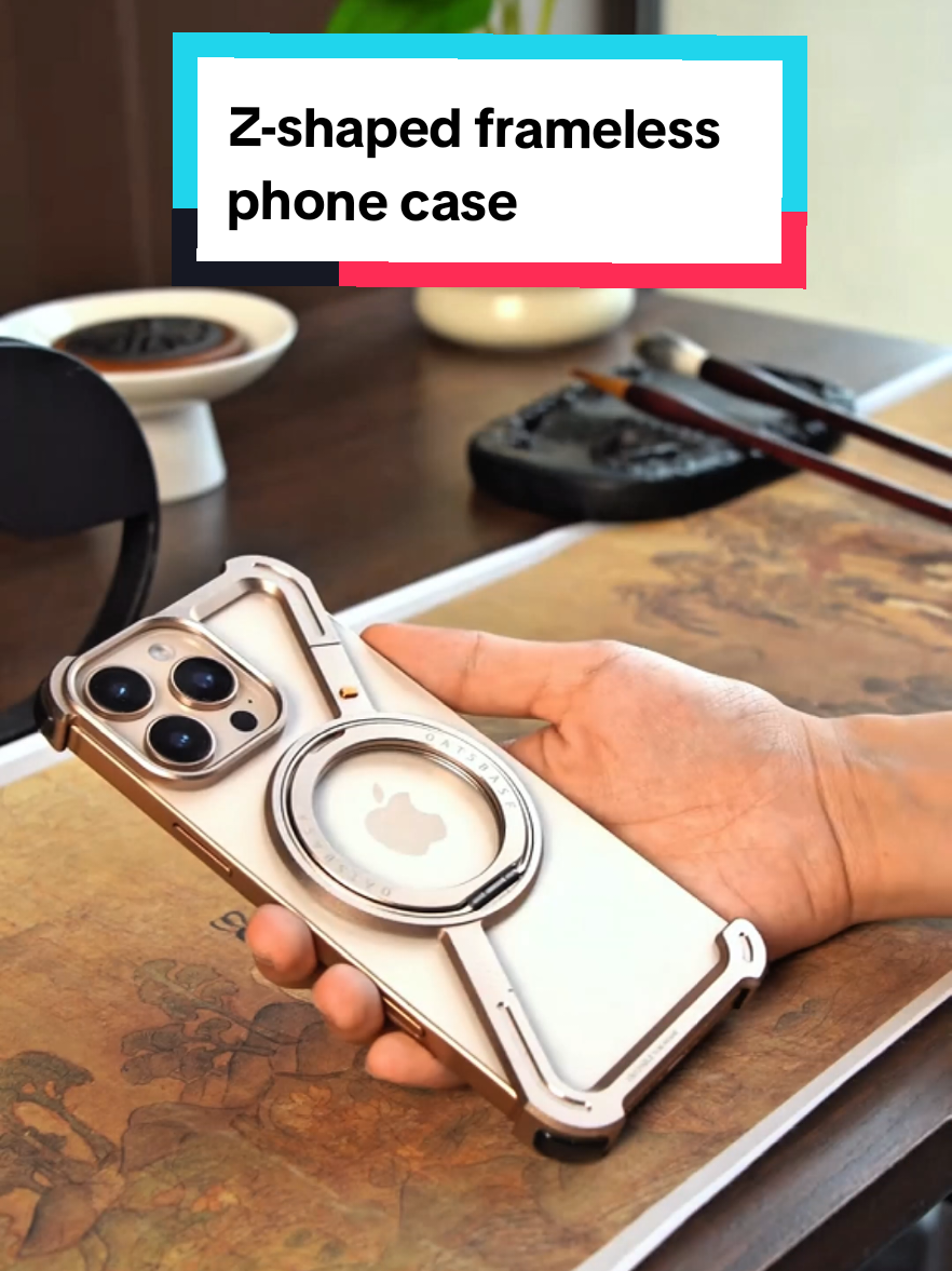 Z-shaped frameless phone case #iphone16promax #bestproducts #accessories #aliexpresshaul #gadgets #foryourpage #tiktokmademebuyit #AliExpressGoodFinds 