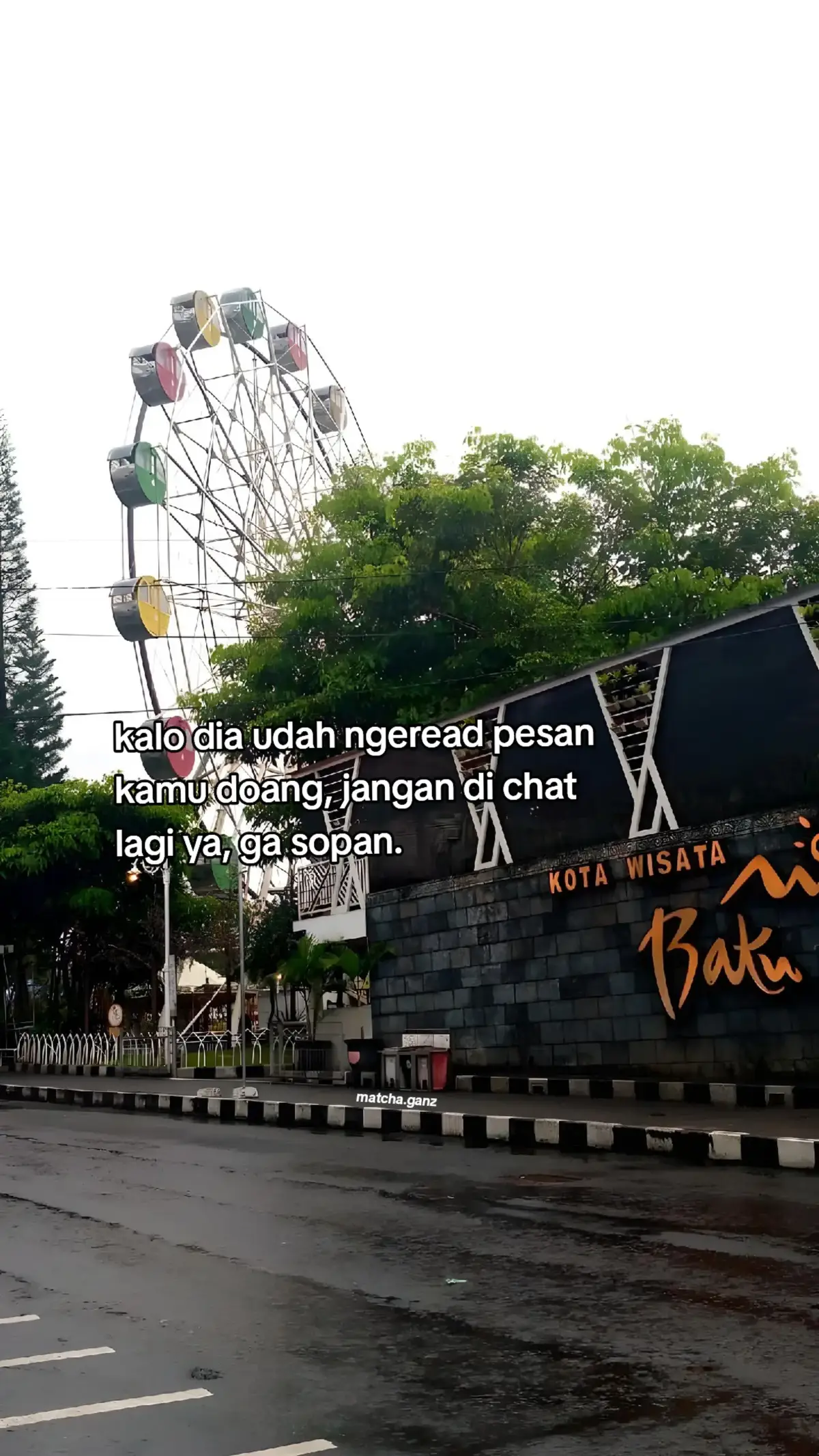 ga sopan ya teman teman #matchaganz #quotes #sadvibes🥀 