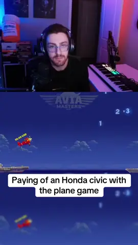 Paying of an Honda civic with the plane game #planegame #aviamaster #kickstreamer 