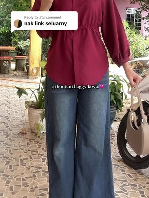 Replying to @𝓐. #pandaeyes #seluarpandaeyes #bootcut #bootcutpantviral #bootcutjeans #seluarbaggy #baggyjeans #baggypants #outfit #outfitideas #outfitinspo #outfits #seluarbootcut #wideleg #baggy 