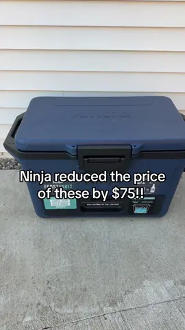 It’s not just a cooler… it’s a built in fridge/dry storage. Beach days, road trips, tailgates just leveled up. These were $75 more a few days ago, not sure how long this price will last! #ninjafrostvault #cooler  #ninja