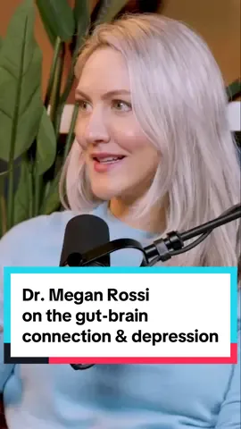 Dr. Megan Rossi on the gut-brain connection & depression .. from her recent appearance on A Millennial Mind  #guthealth #brain #brainhealth #health #wellness #depression #MentalHealth