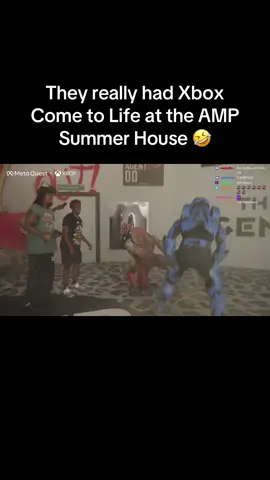 They really had Xbox Come to Life at the AMP Summer House🤣 #kai #kaicenat #agent #agent00 #amp #dukedennis #xbox #Halo #fyp #foryoupage #fypシ #trending #viral 