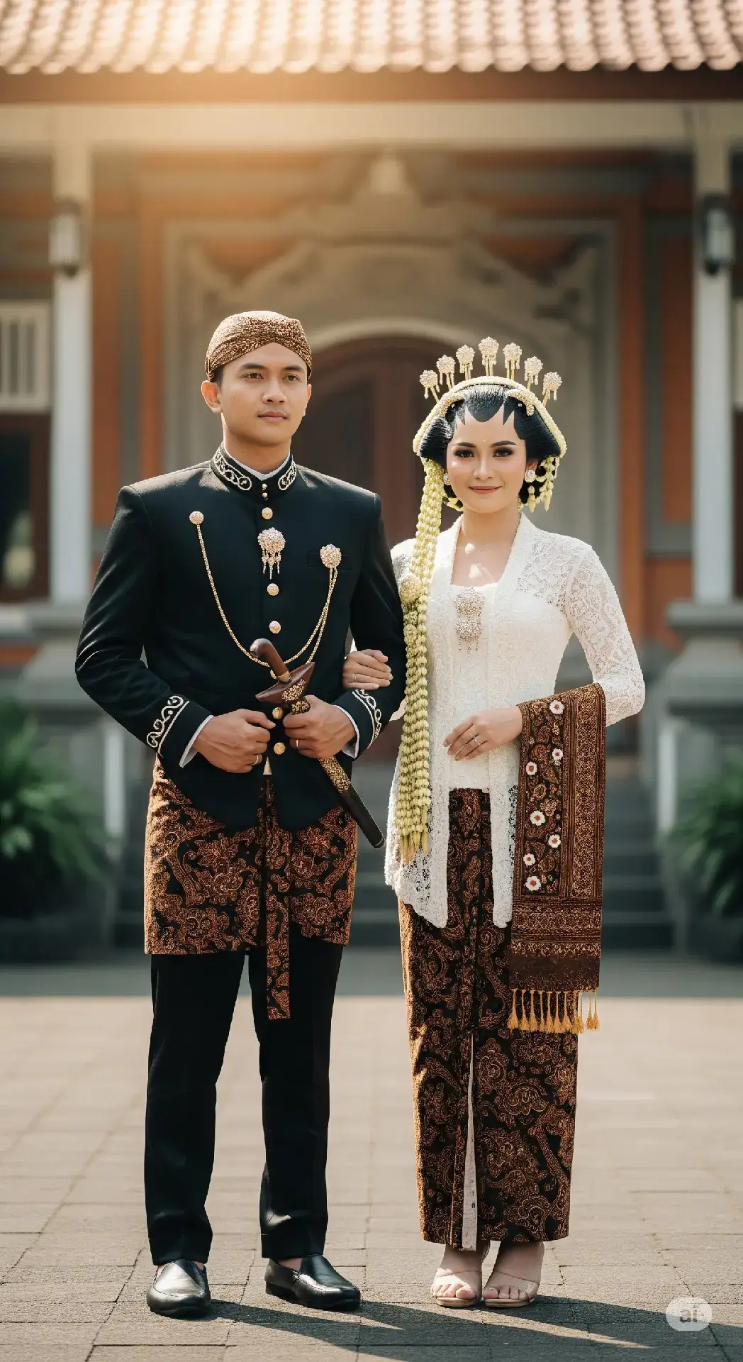 Pakaian Tradisional Adat Jawa, Sunda Dan Bali #geminiai #adatjawa #adatsunda #adatbali #prompt #chatgpt #faceswap #aiphotography #aiphoto #fyp 