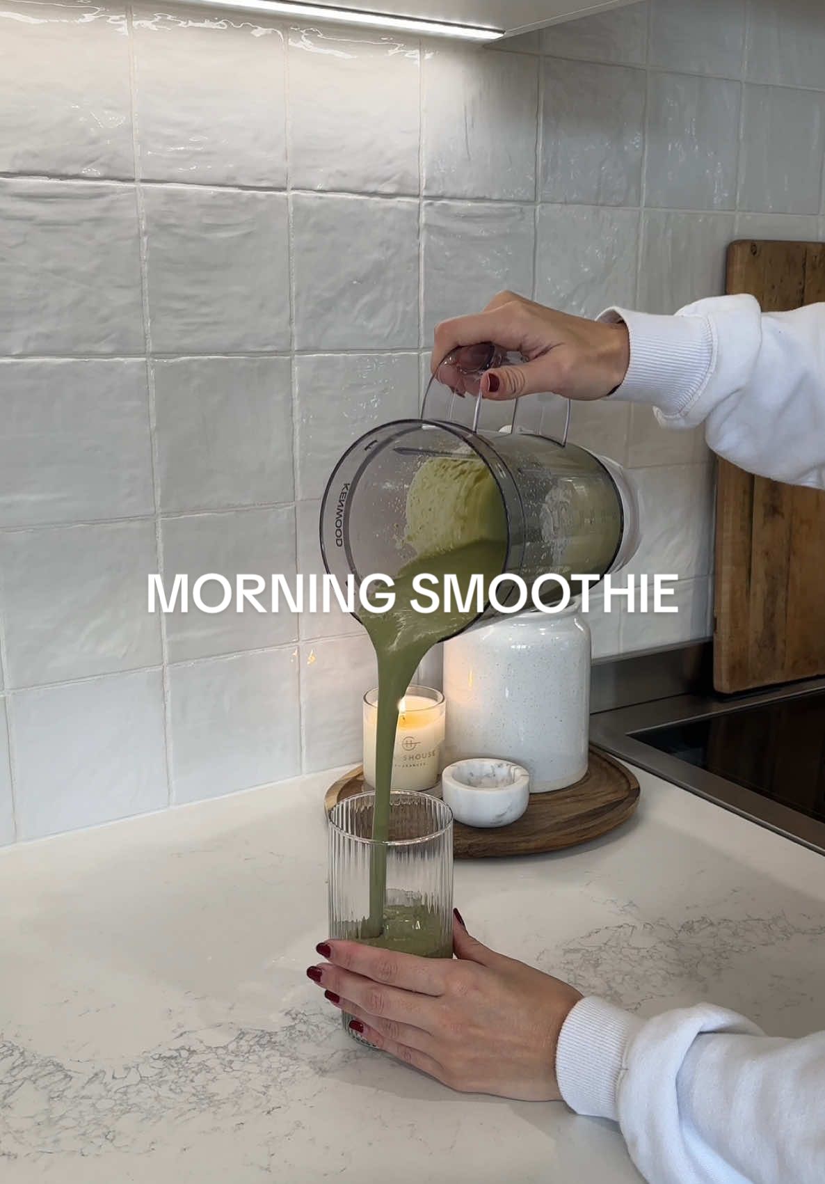 This has been a game changer for me - adding extra protein into my diet 🥬🍏🍓  • almond milk • spinach • abc nut butter  • vanilla protein powder • greens powder  • frozen strawberries • fibre powder  #morningsmoothie #smoothierecipes #morningroutine #smoothie #greensmoothie #tropeaka #proteinpowder @Tropeaka 