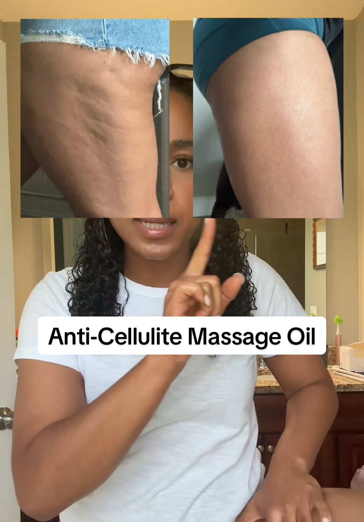 There’s a reason they can’t keep this in stock! This oil is that girl!! #cellulite #cellulitetips #stretchmarks 