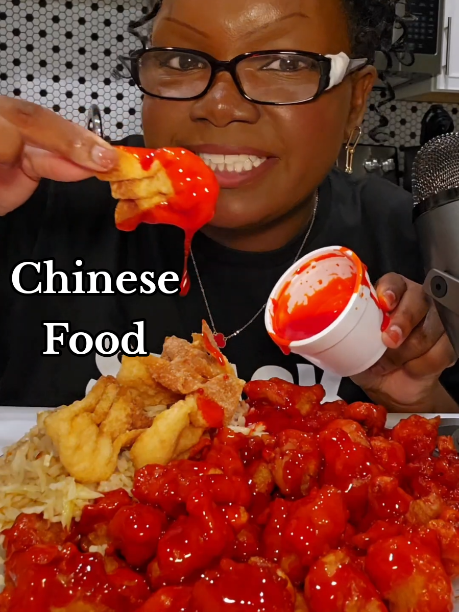 #chinesefood #mukbang #creamcheesewontons #sweetandsourchicken #Foodie #viral #bigpapahannah #crunch 
