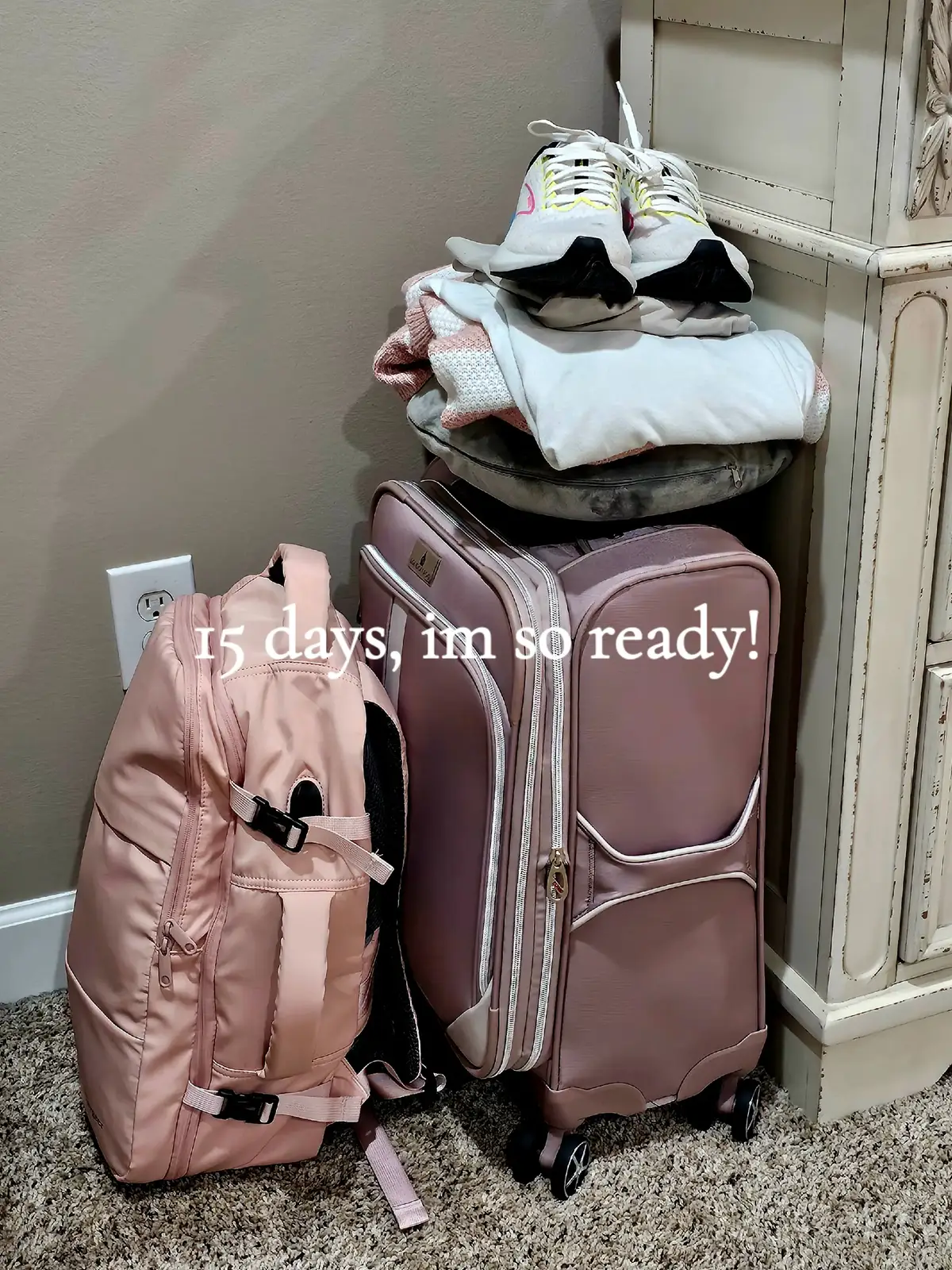 It's staring at me, taunting me! 15 days to go! I'm so ready!!#fyp #London #royalcaribbean #cruise #travel 