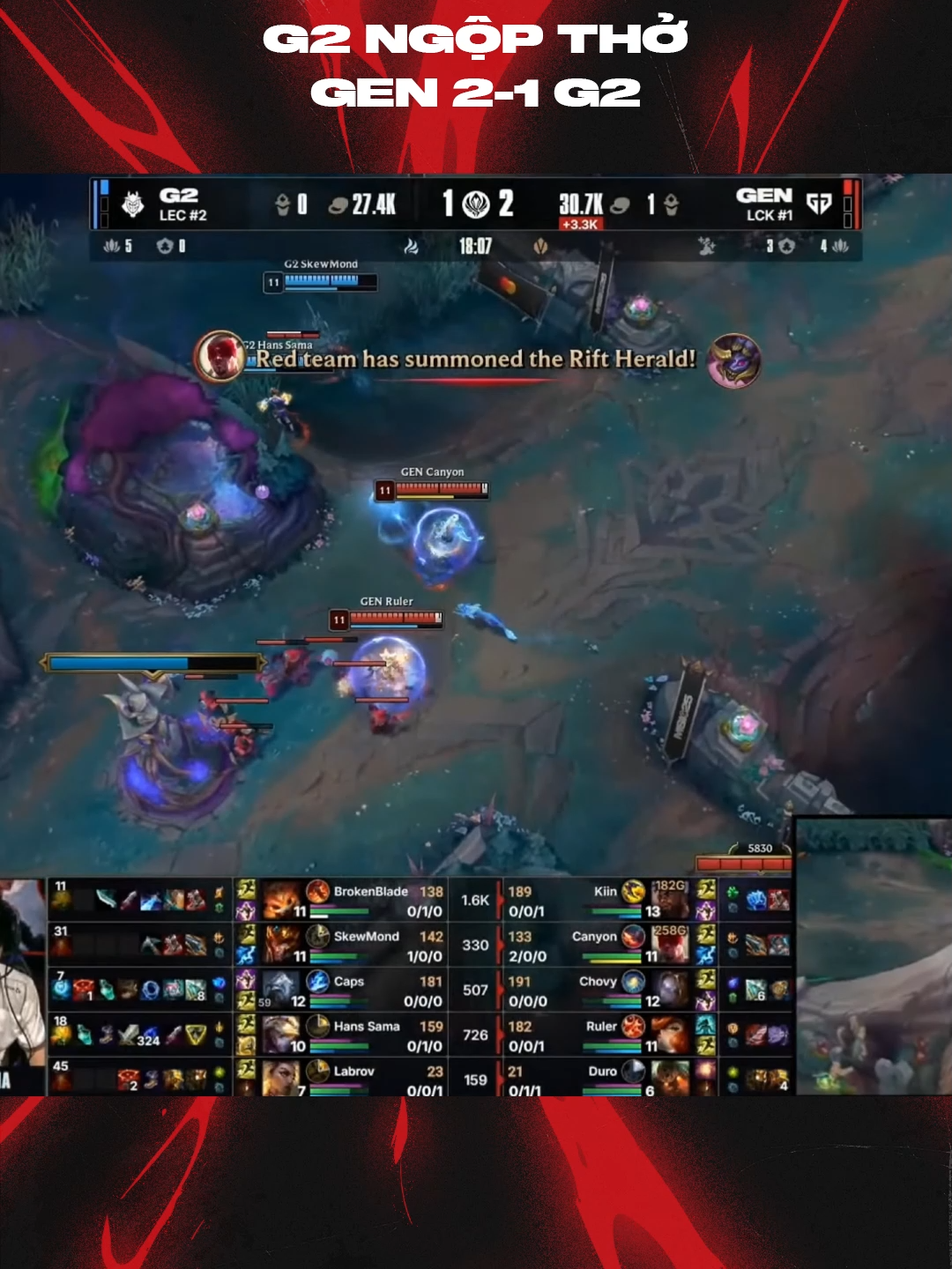 GEN vượt trội hoàn toàn #MSI2025 #leaguetok #GamingOnTikTok #fyp