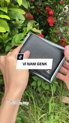 Ví này size trung form nhỏ gọn nên để túi không sợ cộm nha #vinam #vigenk #genk #vidanam 
