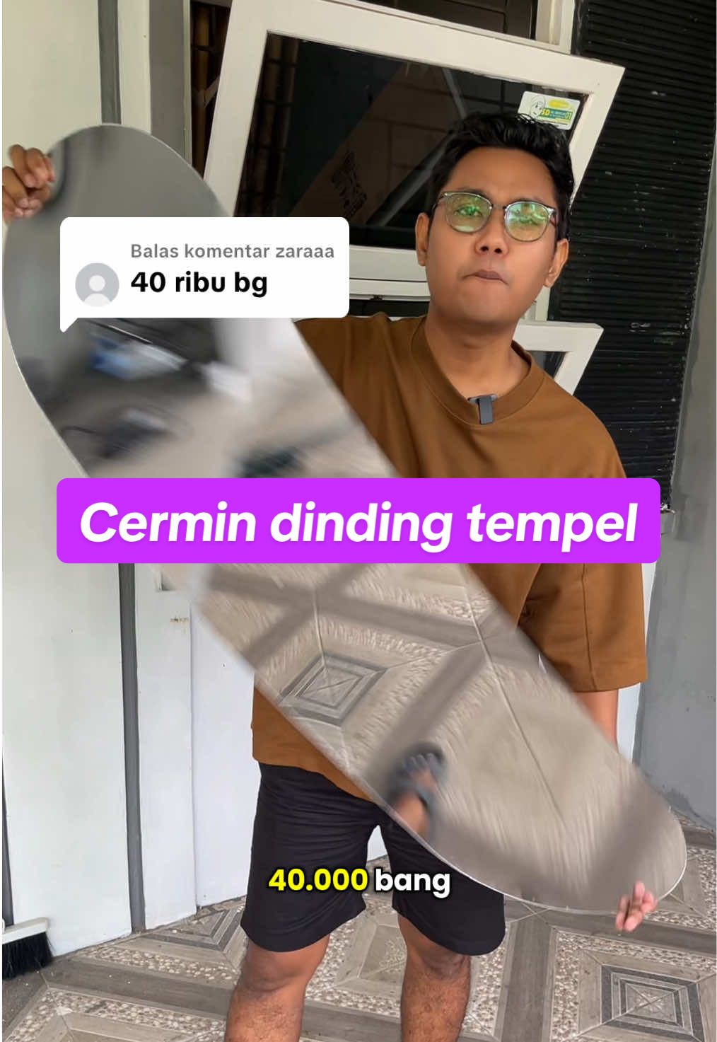 Membalas @zaraaa luar biasa banyak banget yang dapet harga murah sperti kakanya. Coba yang lainnya cek di keranjang kuning siapatau dapet harga diskon dan murah 👍🥰#cermin #cermindinding #cermindindingtempel #cerminakrilik #cerminakrilikantipecah #cerminaesthetic #wibgajian #cuantanpabatas 