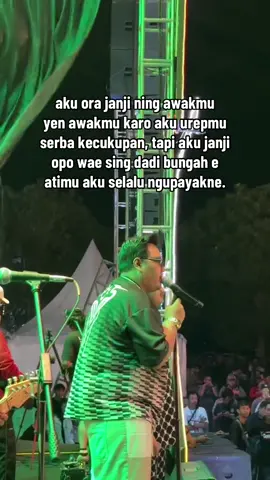 sing ono durung tentu wenehi tapi sing ngusahakne bakal e wujudne.