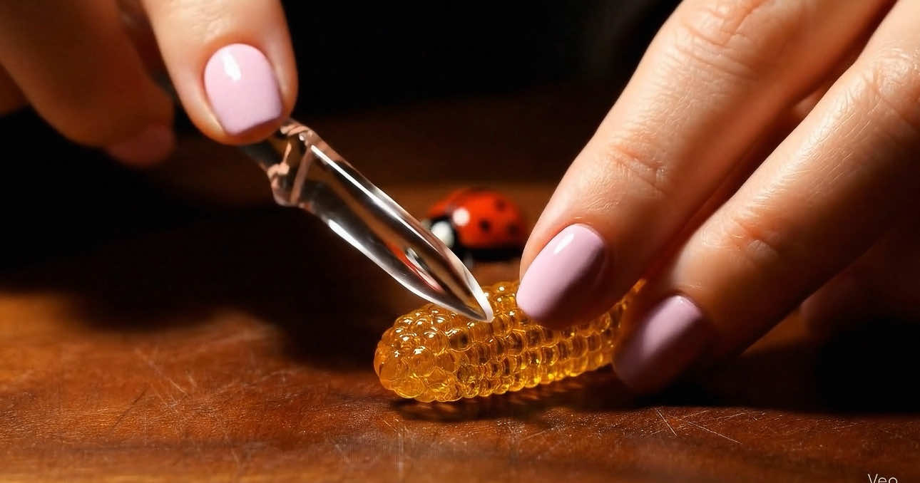 A mini glass cutting ASMR ✨🌶️🥦 #asmr #asmrsounds #asmrvideo #glassfood #relaxing #satisfying #fruitslicing #asmrfood #mini