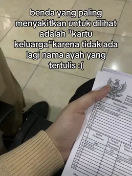 yatim+anak tunggal:)