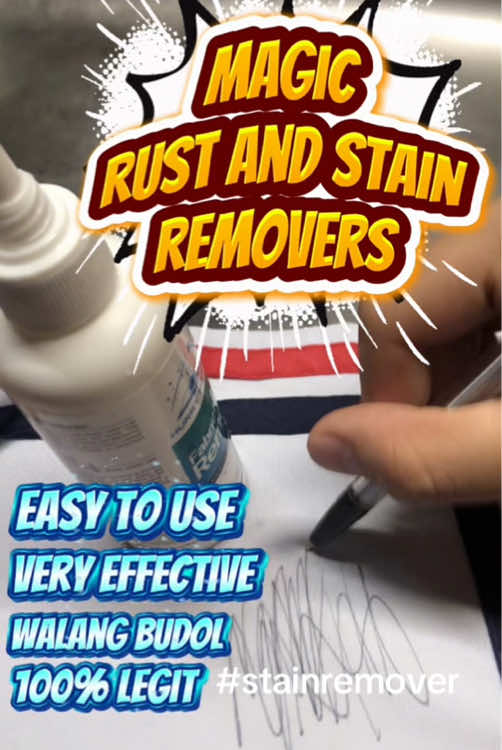 Cloth rust stain remover #stainremover #clothstainremover #rustremover #fyp #f 