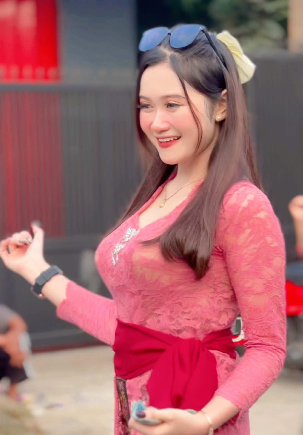 Pesona kebaya pink #fyp #dance #dancer #soundviral #karanavalsoundsystem #soundsystem #horegjawatimur 
