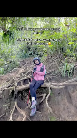 dulu uang abis buat skincare, skrg uang abis buat ke gunung😭 #pendakigunung #pendakicantik #pendakiindonesia #fyp 