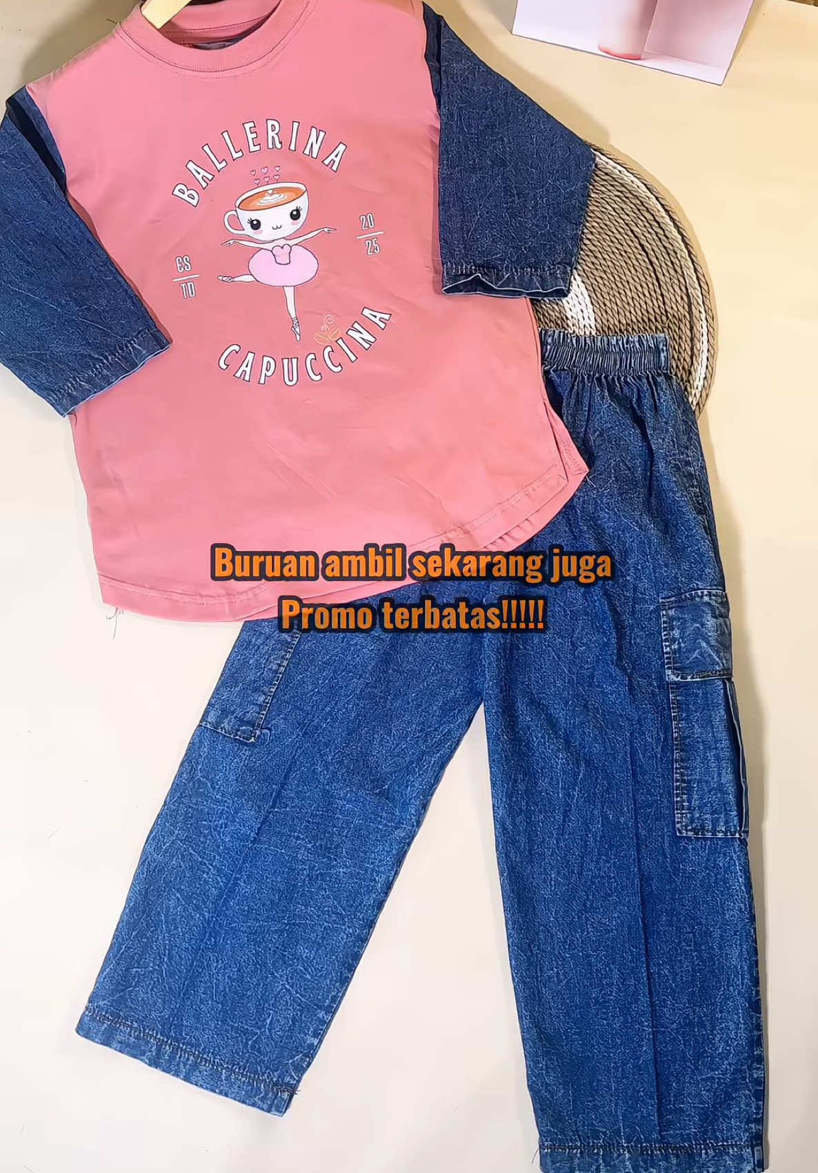 Cakep banget wajib punya!!!!#oneset #onesetkekinian #onesetanakperempuan #setelananakperempuan 