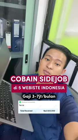 Cari SIDE JOB langsung di website loker Indonesia, caranya mudah, pake bahasa indonesia dan gajinya juga gede! kamu bisa juga apply di beberapa situs karena bisa dikerjain darimana aja, makin rajin cari side job cuannya juga makin banyak komen “mau” nanti aku kasih tau lebih detailnya #sidejob #sidehustle #sideincome #wfh #freelance