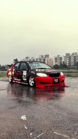 กลางฝนสักหน่อย เจ้าวีออสน้อย🌧️#kuytoghgang #KengBenzDang #StancemaniaTH #ManiaGarage #vios 