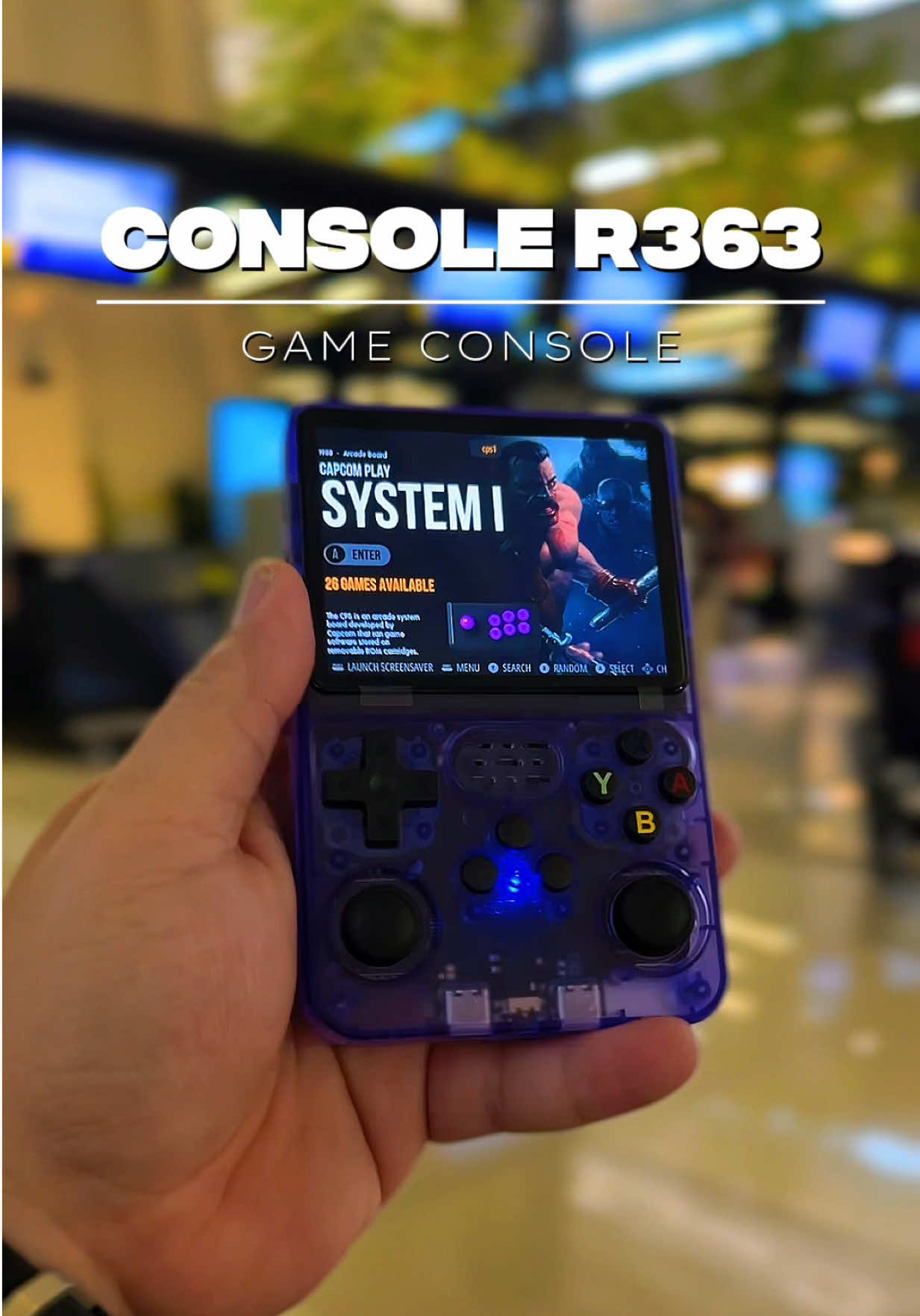 R36S Retro Game Console Nunggu pesawat, kereta, atau lagi santai di rumah sekarang nggak bakal ngebosenin lagi! Bawa nostalgia ke mana aja dengan 30.000+ game legendaris dari 25 konsol klasik. Layar IPS HD 3,5 inci yang tajam, baterai tahan sampai 6 jam nonstop, dan desain compact yang gampang dibawa ke mana aja. Saatnya main game seru, kapan aja, di mana aja! 🎮🔥 🎮 Retro feel, modern vibe. 👉 Yuk nostalgia bareng R36S sekarang juga! #r36sretrogameconsole #r36s #gamekonsol  #GameConsoleMini #GameKlasikModern #RetroGaming #konsol #hobaba 