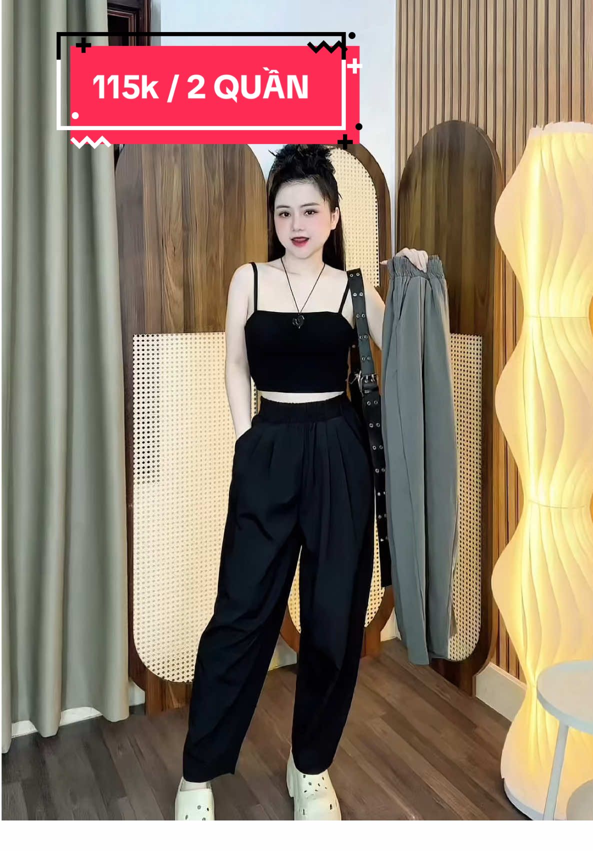 Quần đẹp mê #quan #quannu #thoitrangnu #quancapchun #cungthuyreview 